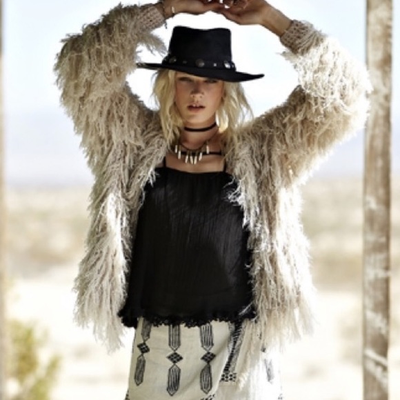 Free People Sweaters - Free People Faithful Shaggy Cardi